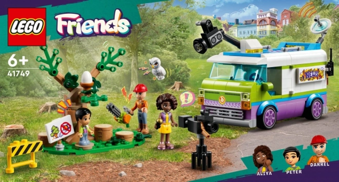 LEGO® Friends 41749 Novinářská dodávka