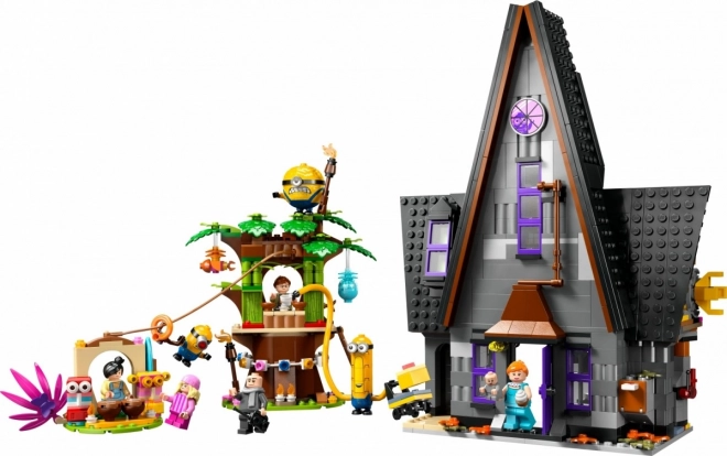 LEGO Minionki 75583 Rodinná rezidence Grua a minionků