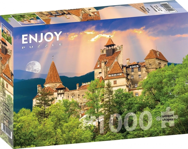 Užijte si puzzle Drákulův hrad Bran Rumunsko