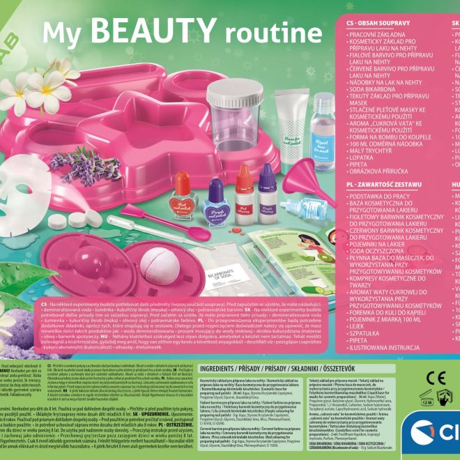 CLEMENTONI Science&Play: Laboratoř Moje kosmetická rutina