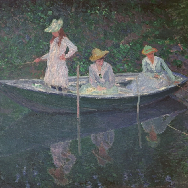 Poznámkový kalendář Claude Monet 2024, 30 × 30 cm