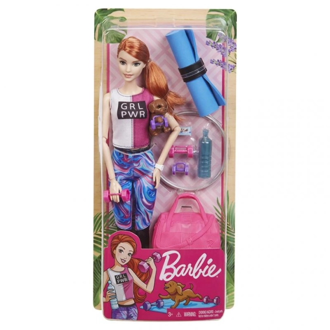 Barbie wellness panenka – Gymnastka