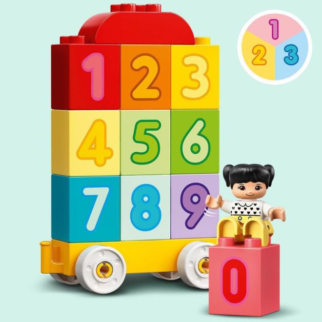 LEGO Duplo 10954 Vláček s čísly – Učíme se počítat