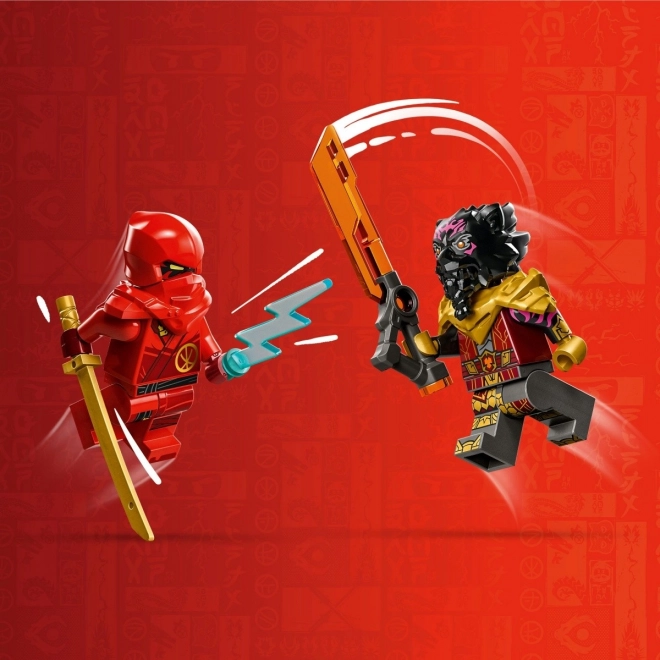 LEGO Ninjago 71789 Bitva auta a motorky mezi Kaiem a Rasem