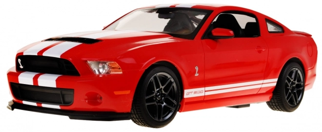 Ford Shelby Mustang GT500 červený RASTAR model 1:14 na dálkové ovládání + dálkové ovládání