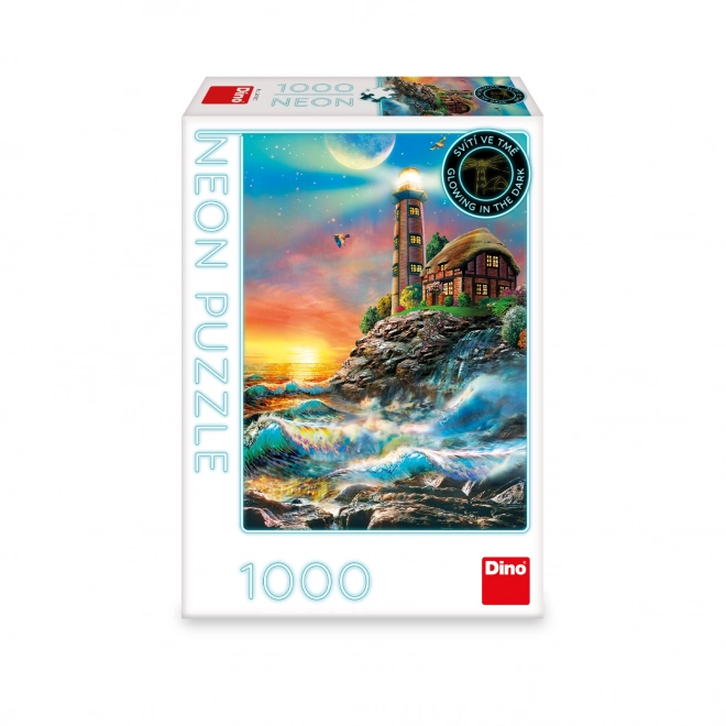DINO Svítící puzzle Maják 1000 dílků