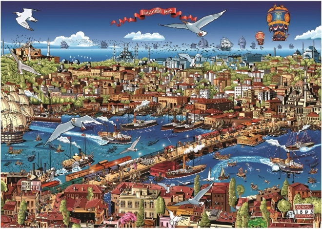 ANATOLIAN Puzzle Istanbul 1895, 3000 dílků