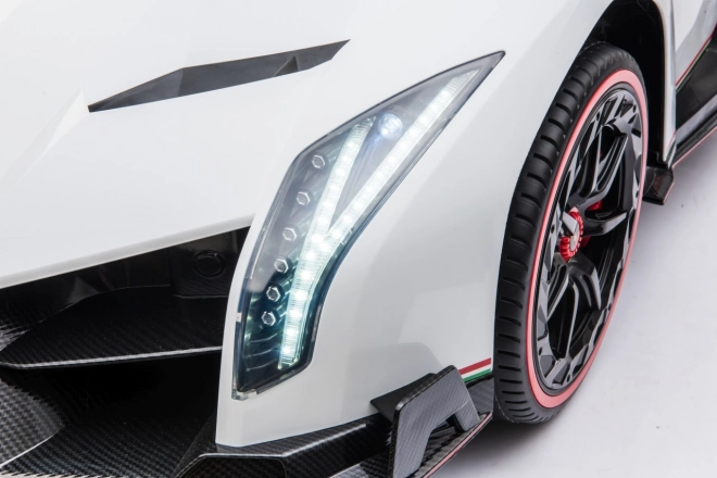 Lamborghini Veneno dětský elektrický vůz bílý