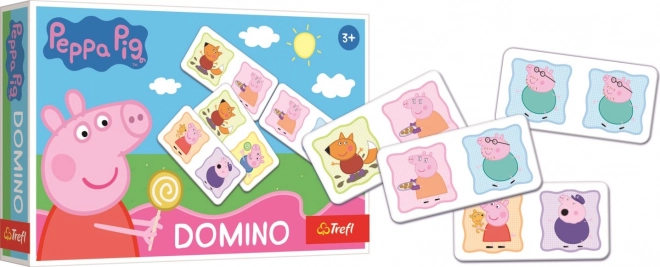 TREFL Domino Prasátko Peppa