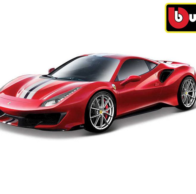 Bburago 1:24 Ferrari 488 Pista červené