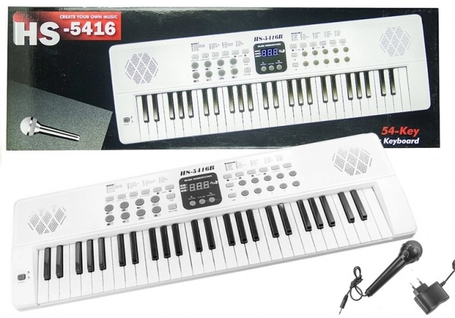 Elektrické piano s mikrofonem USB