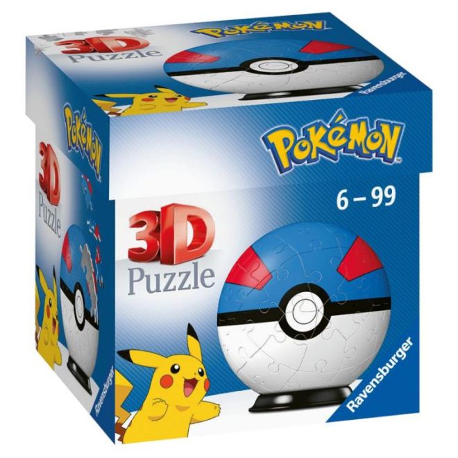 Puzzle-Ball Pokémon Motiv 2 - položka 54 dílků