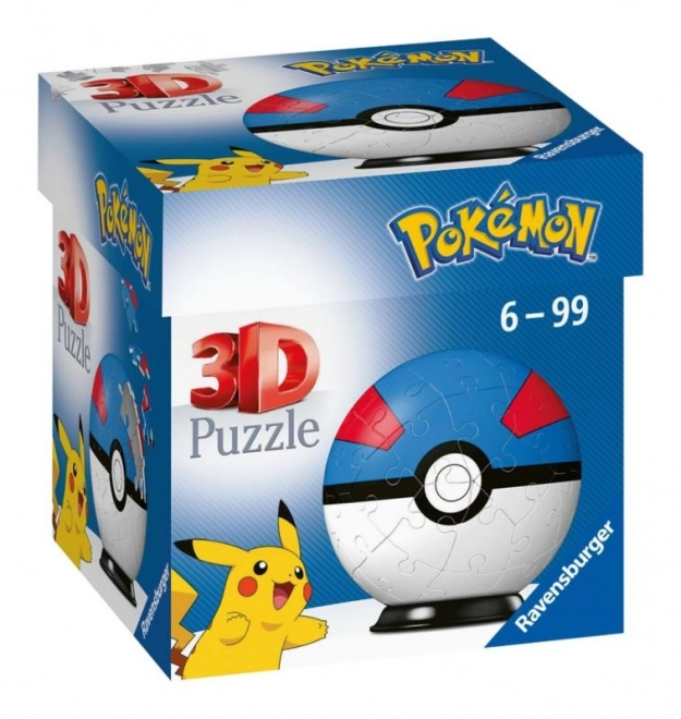 Puzzle-Ball Pokémon Motiv 2 - položka 54 dílků