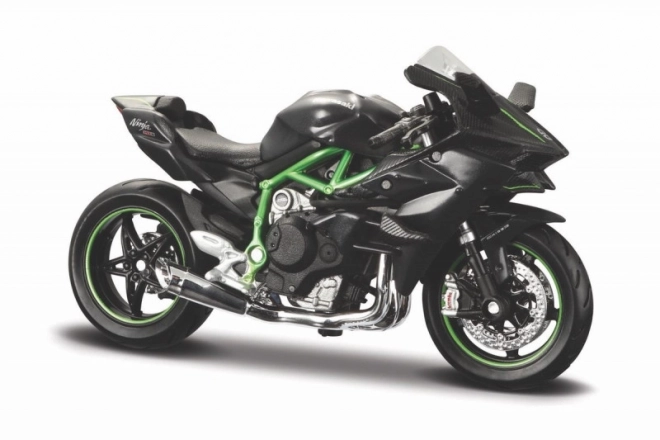 Model motocyklu Kawasaki Ninja H2 R se stojanem 1/18