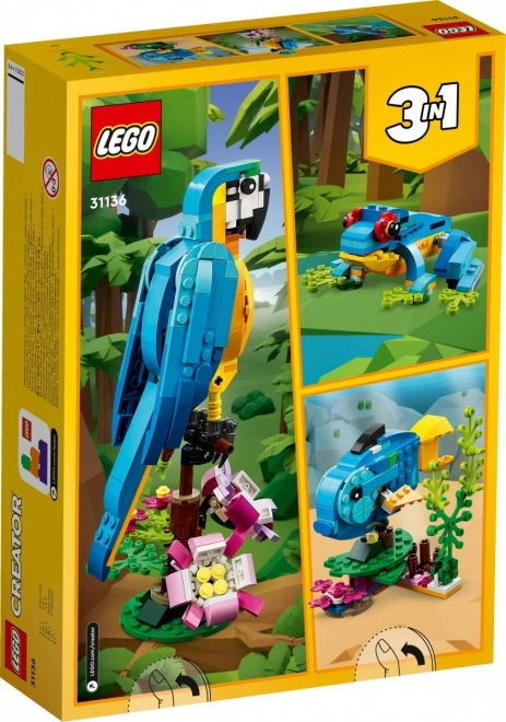 LEGO Creator 3v1 31136 Exotický papoušek