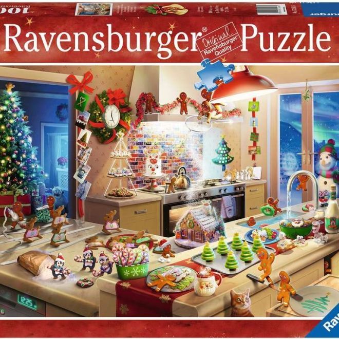 RAVENSBURGER Puzzle Vánoční perníčky 1000 dílků