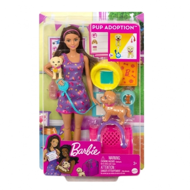 Barbie Panenka s pejsky HKD86