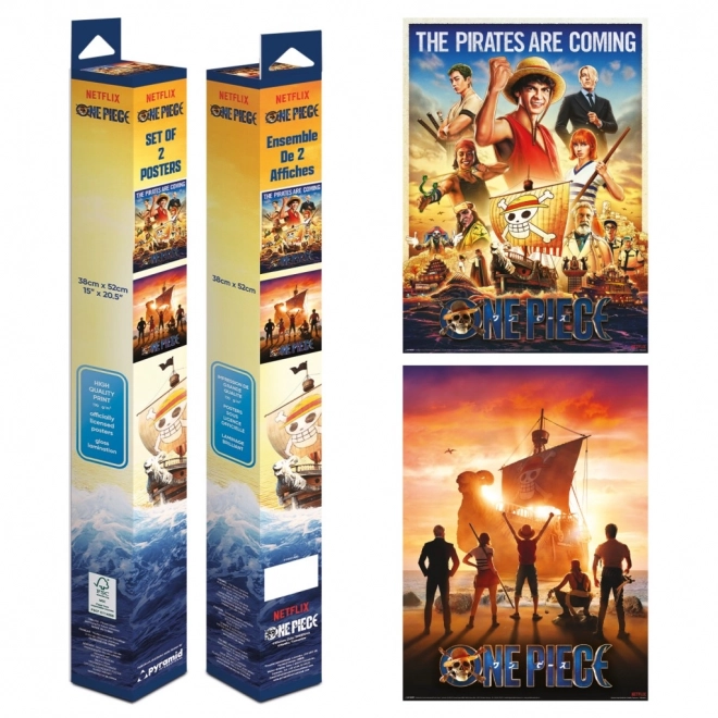 One Piece (Live Action) sada mini plakátů