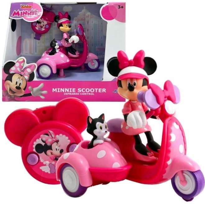 RC vozidlo Minnie Scooter 19 cm