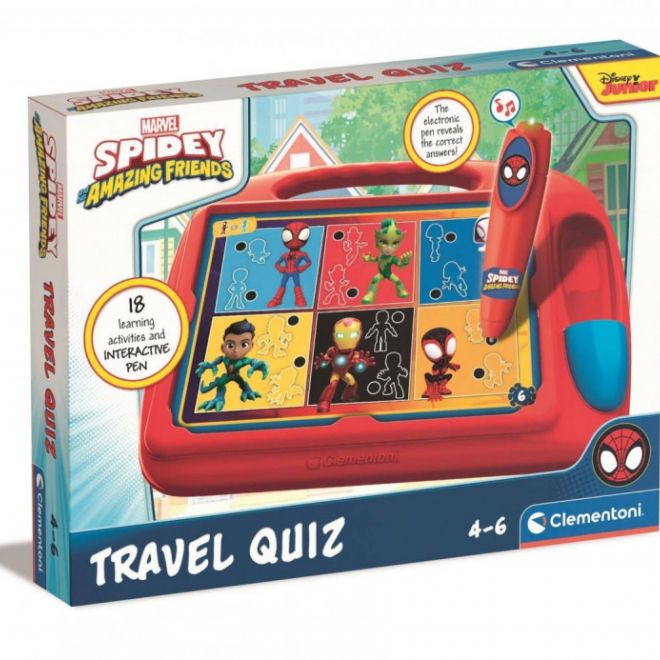 Spidey Travel kvízová hra
