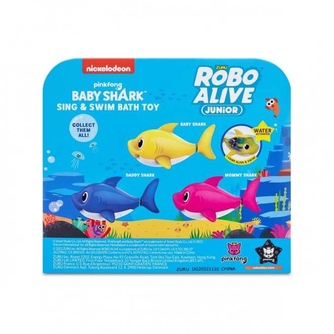 Zuru Robo Alive figurka Junior Robotický Plovoucí žralok - modrý