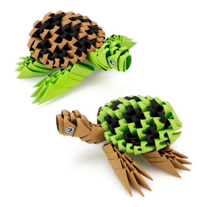 3D Origami Pexi - želvy
