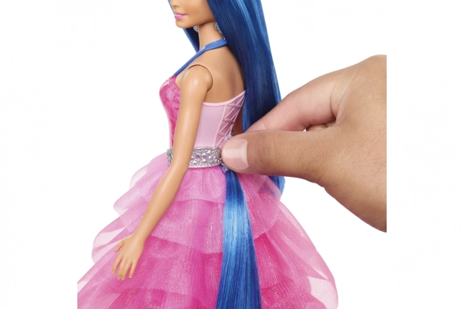 Panenka Barbie princezna Sapphire + okřídlený jednorožec