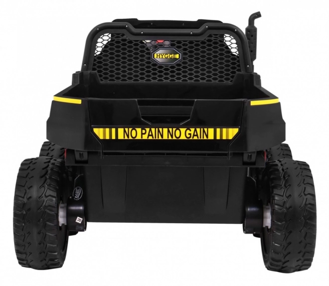 Auto Farmer Truck pro 2 děti Black + pohon 4x4 + Remote Control + Kiper + Audio LED