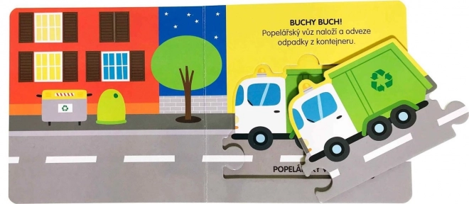 Svojtka & Co. Kniha s puzzle: Brmm, Brmm Motory