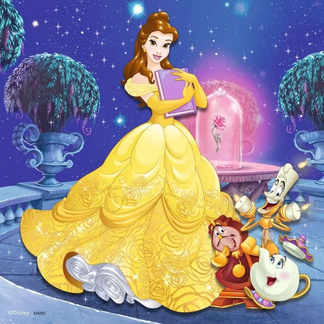 RAVENSBURGER Puzzle Disney princezny: Dobrodružství 3x49 dílků