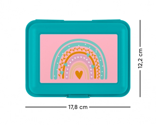 BAAGL Box na svačinu Duha tyrkysový