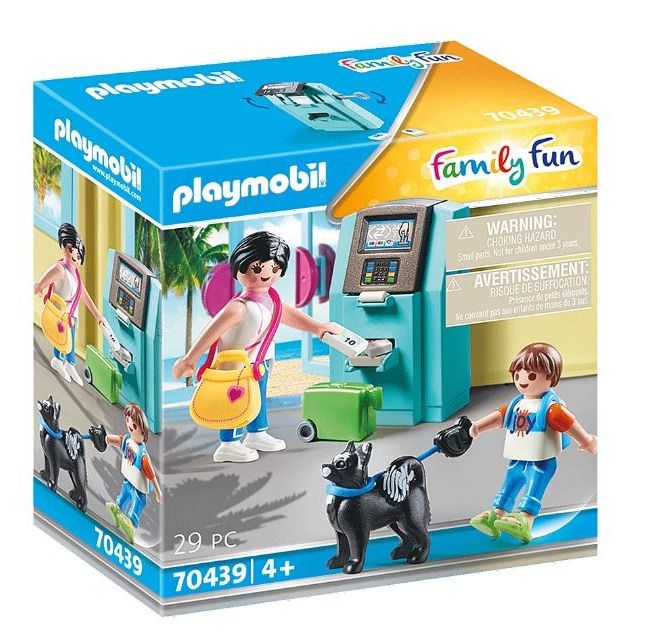 Playmobil Turisti s bankomatem