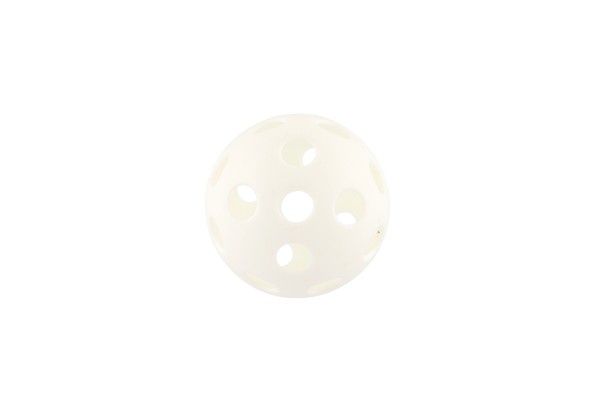 Florbalový míček 7 cm – Bílý