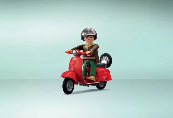 Garáž Vespa z 60. let od PLAYMOBIL