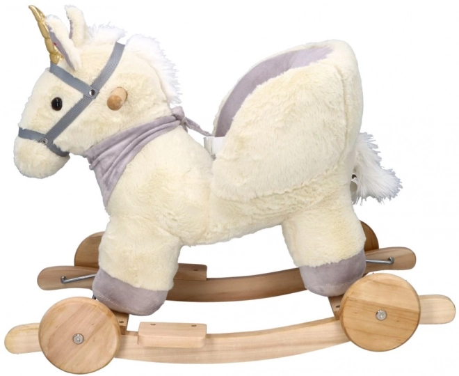 Houpačka Unicorn se sedadlem a koly