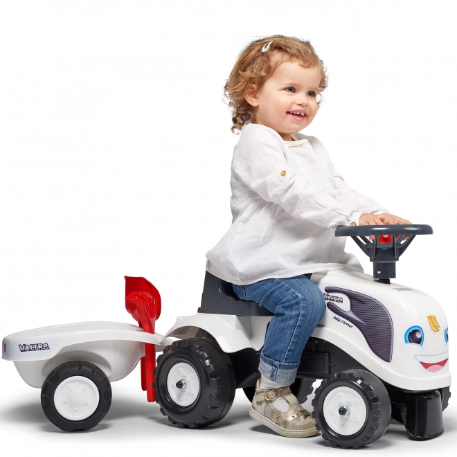 Dětský traktor Valtra s vlečkou a příslušenstvím