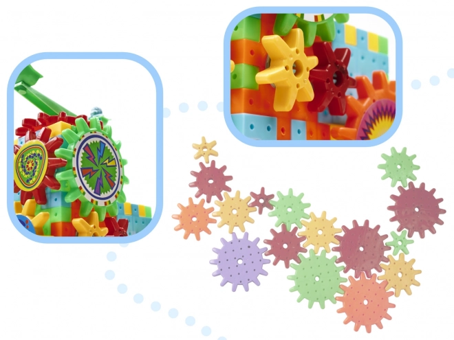 Stavební kostky Magical Blocks - 81 kusů