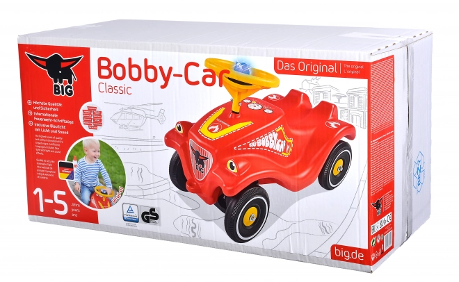 Jeźdík Bobby Car hasičský auto se zvukem