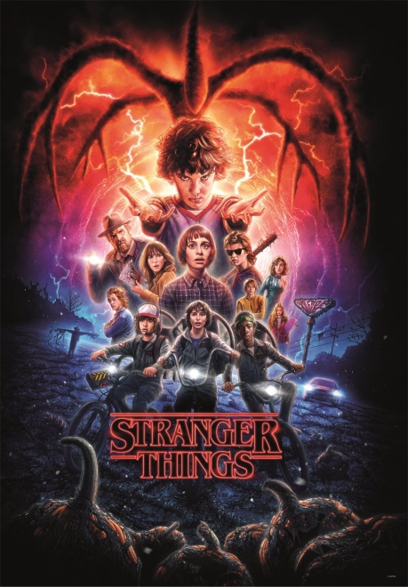 CLEMENTONI Puzzle Netflix: Stranger Things 2.série 1000 dílků