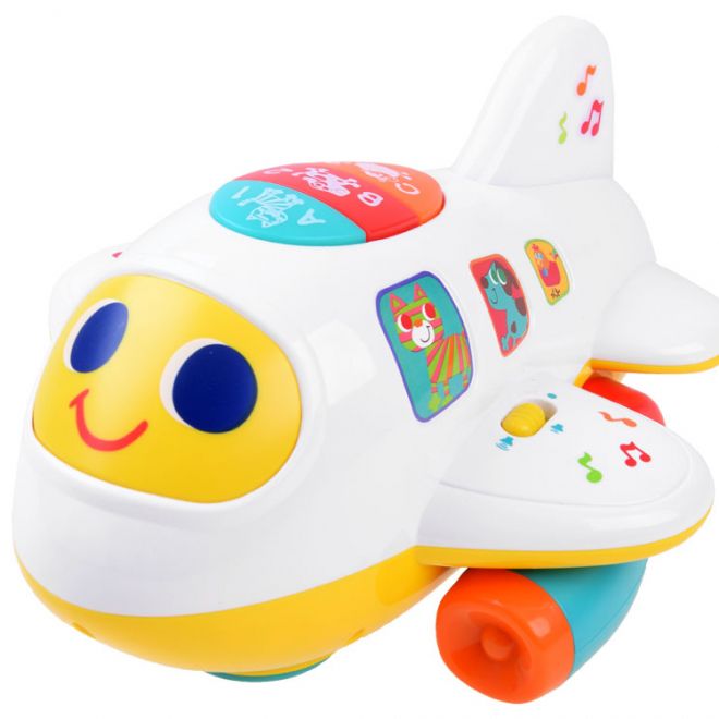 Veselé interaktivní letadlo pro děti ZA1494