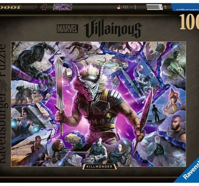 Puzzle 1000 prvků Villainous. Killmonger