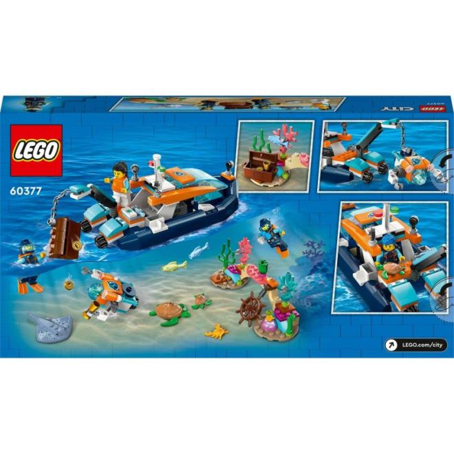 Lego City 60377 Potápěčský člun Explorer