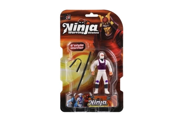 Figurka ninja s doplňky