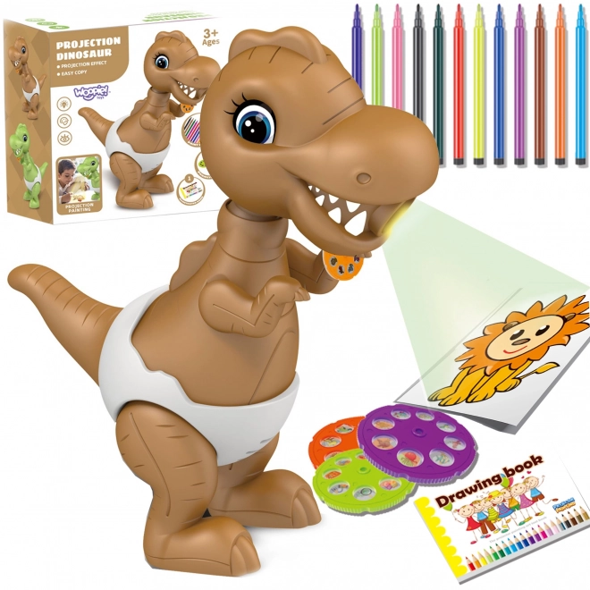 Projektor na kreslení Dinozaur WOOPIE