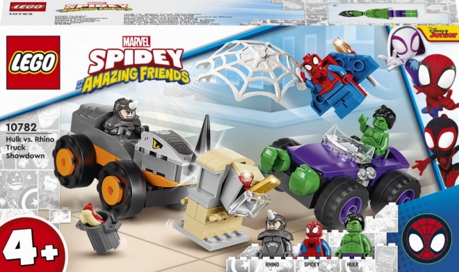 LEGO Spider-Man 10782 Hulk vs. Rhino – souboj džípů