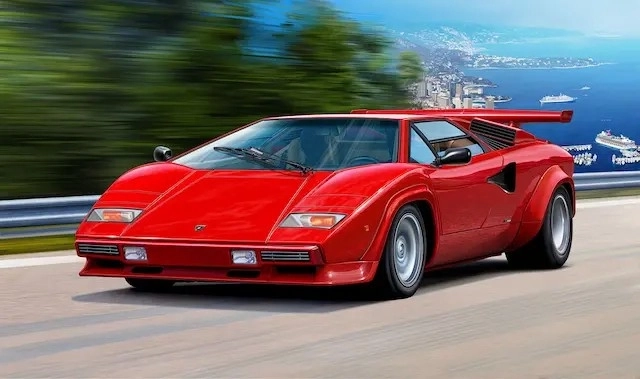 Plastikový model Lamborghini Countach LP500 1/24