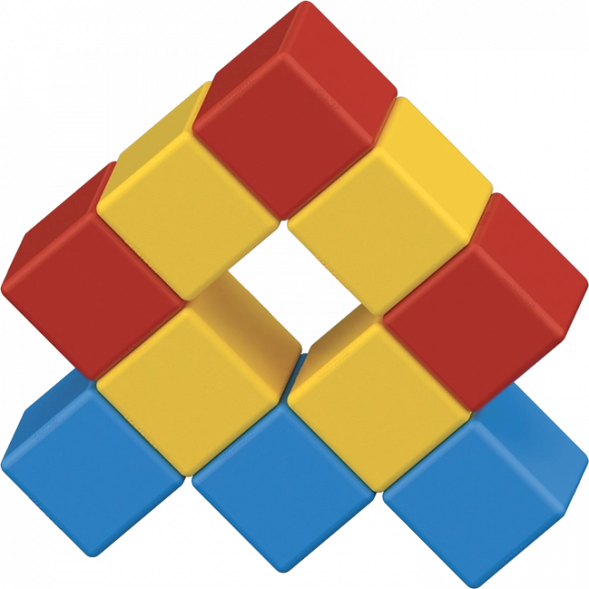 Geomag Magicube Words 55 dílků