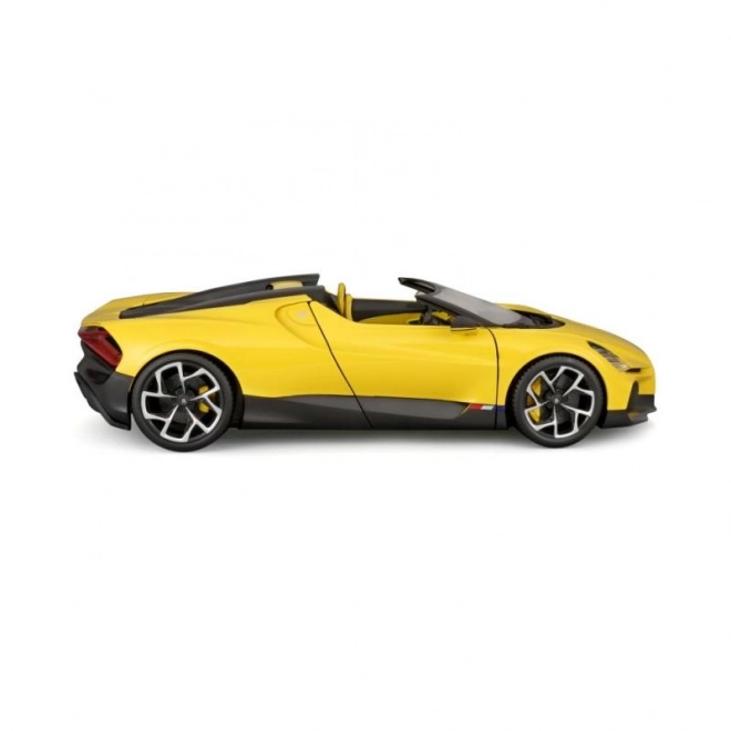 Bburago 1:18 TOP - Bugatti Mistral - Yellow