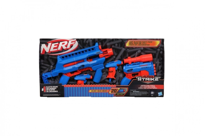 Nerf Alpha Strike 4 blástry a šipky