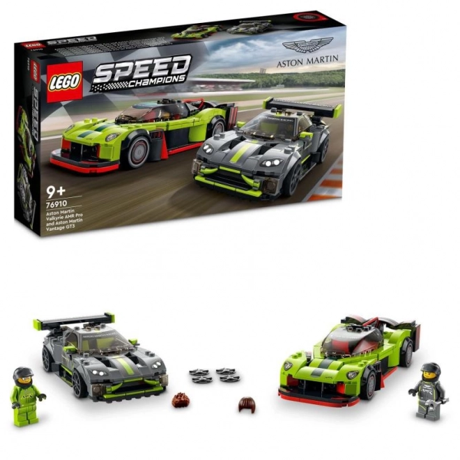 LEGO Speed Champions 76910 Aston Martin Valkyrie AMR Pro a Aston Martin Vantage GT3